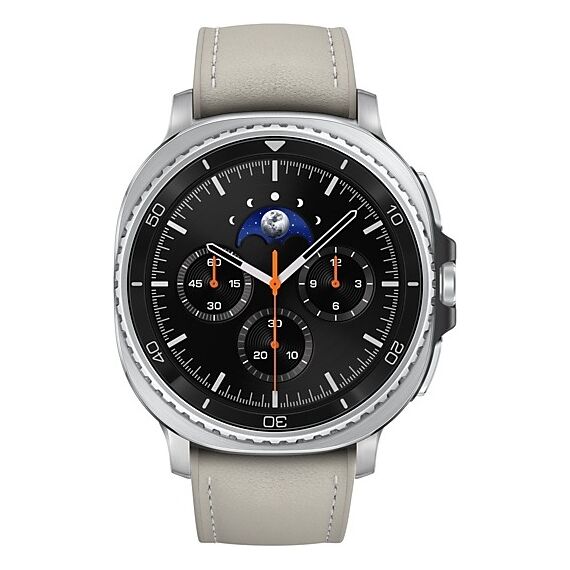 Galaxy Watch 8 Classic | 46 мм | 4G LTE | Black | Hybrid/Taupe | S/M/L, Тип ремешка : Hybrid, Размер корпуса : 46 мм, Цвет: Black, Цвет ремешка: Taupe, Размер ремешка : S/M/L, Подключение часов : Bluetooth / Wi-Fi + 4G LTE, изображение 3
